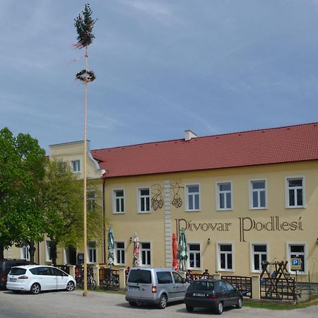 Penzion Pivovar Podlesi Příbram Zewnętrze zdjęcie