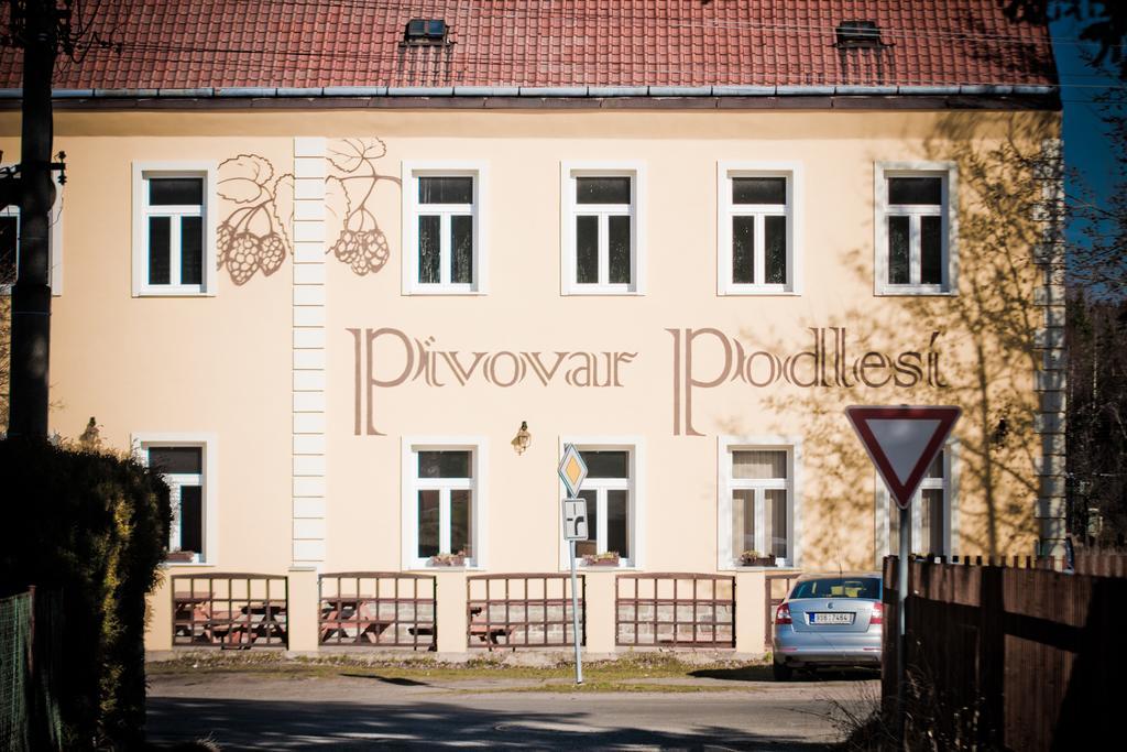 Hotel Penzion Pivovar Podlesi Příbram Zewnętrze zdjęcie